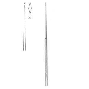 Buckingham Footplate Hand Instrument, Hand Drill, sharp, 1.0mm, Fig.2