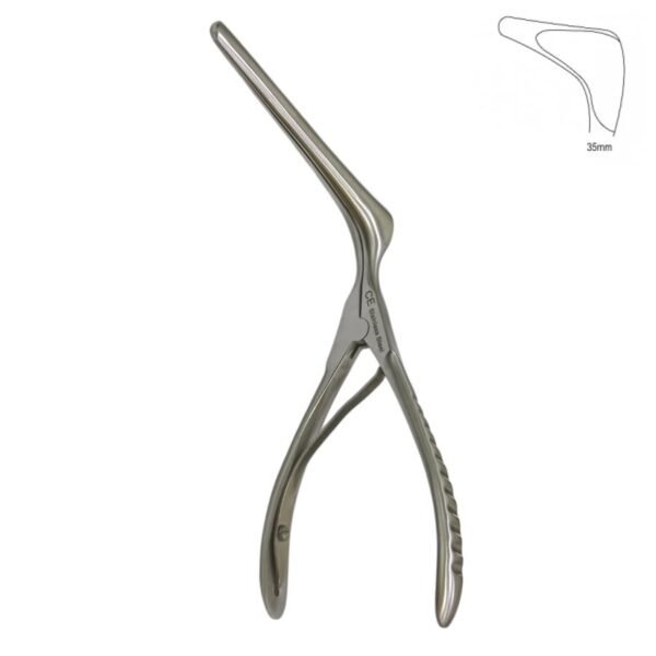 Cottle Nasal Speculum Black 35mm, 14cm