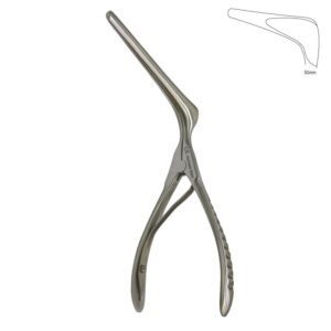 Cottle Nasal Speculum Black 50mm, 14cm