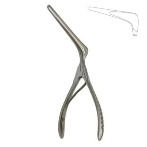 Cottle Nasal Speculum black 75mm, 14cm