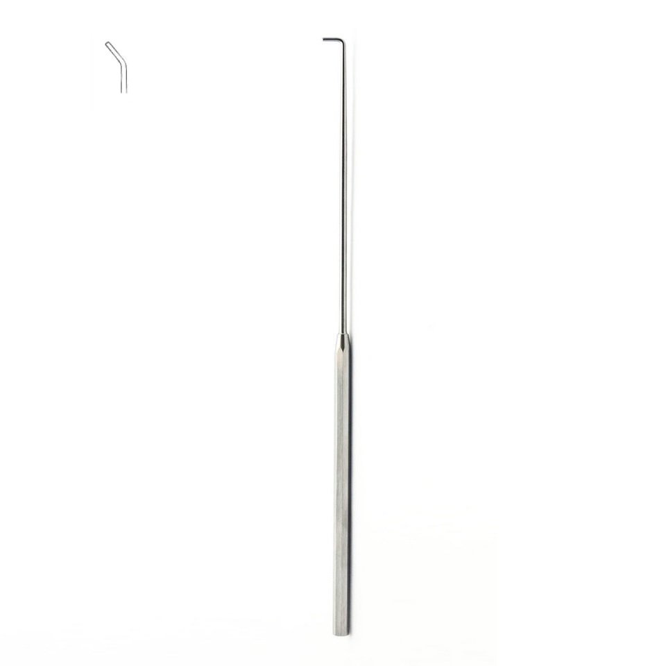 Crile Nerve and Vessel hook, Hexagon handle, 20cm, 45 Degree