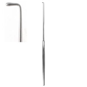 Cushing Nerve Hook large, Tip Ball 4mm, 19cm