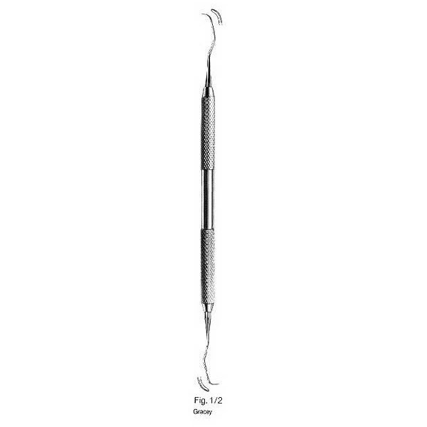 Gracey Curettes, Double Ended, Stainless Steel, Size. 1/2