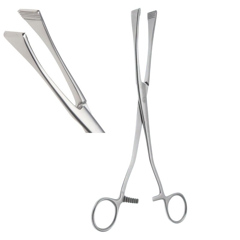 Green Armytage Uterus, Uterine Hemostatic Forceps, 21cm
