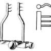 Logan Skin Retractor, 3x3 Teeth, 4cm