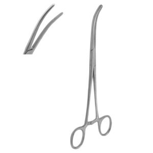 Rochester Pean Hemostatic Forceps, Curved, 24cm