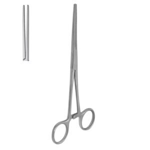 Rochester Pean Hemostatic Forceps, Straight, 28cm