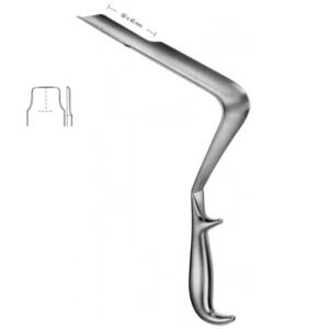 ST. Marks Pelvis Retractor 60x45mm/178x60mm, 33cm