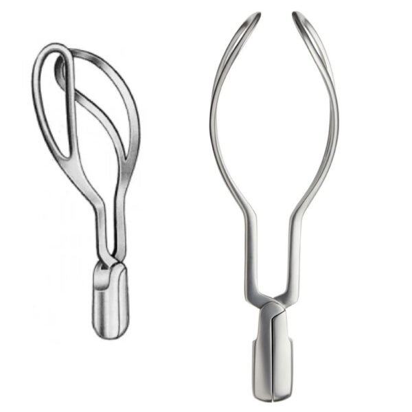 Wrigley Obstetric forceps, 28cm