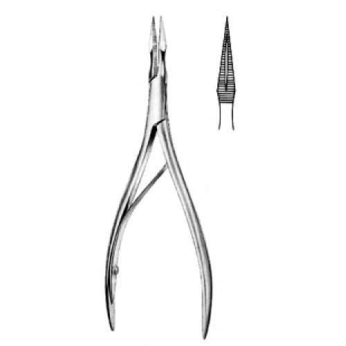 Arther Root Splinter Forceps, Straight, 14cm