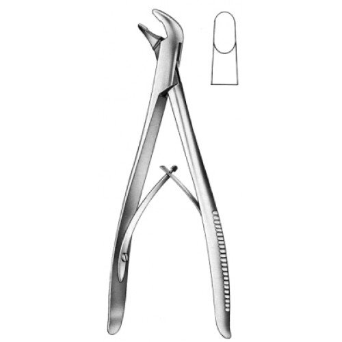 Adson Cranial Rongeur Straight jaw 8mm wide 21cm Inter Links, Dental
