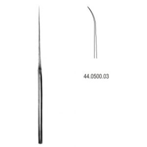 Barbara Micro Otology Needle, Curved, 15cm