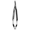 Barraquer Needle Holder without catch Curved 10cm