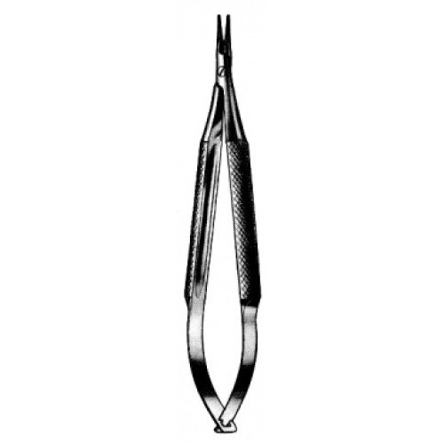 Barraquer Needle Holder without catch Straight 10cm