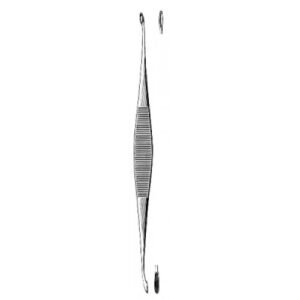 Barth Curette, Double Ended, Sharp, 18cm