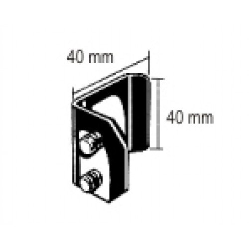 Blade/Finochietto Spreader 40x40mm pair Aluminium