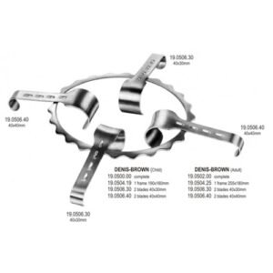 Blade for Denis Browne Retractor 40x40mm