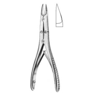 Bohler Bone Cutting Forceps, Curved, 15cm