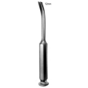 Bone Grafting Osteotome Curved 3mm deep 12mm, 20cm