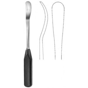 Bone Raspatory, with Fibre handle, 20mm, 27.5cm