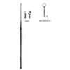 Buck Ear Curette Straight blunt, 4, 16.5cm