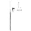 Buck Ear Curette Straight sharp, 00, 16.5cm