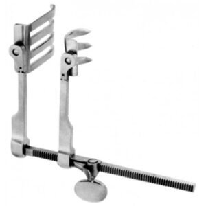 Caspar Vertebral Column Retractor with 5 blades