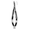 Castroviejo Needle Holder with catch Curved 14cm