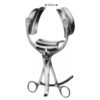 Collin Retractor with central blade 50x75mm