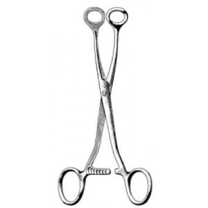 Collin Tongue Holding Forceps 16cm
