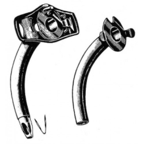 Chevalier Jackson #7 Metal Tracheostomy Tube By CYNAMED USA – ENT Surgical Instrument