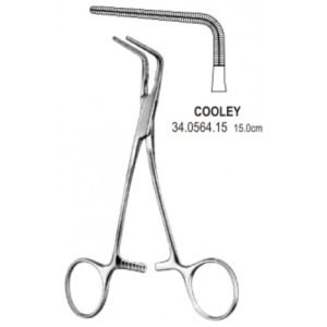 Cooley Multi Purpose Aorta Clamp, 90 degree, 15cm