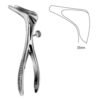 Cottle Nasal Speculum with side Screw, 35mm, 14cm