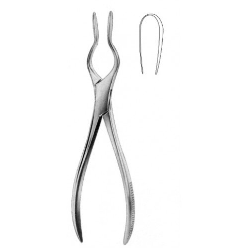 Cottle Walsham Septum Forceps right 23cm