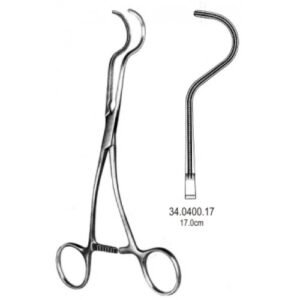 Dale Peripheral Vascular Clamp, 17cm