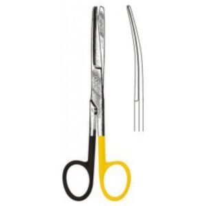 Deaver Scissors, Curved, Blunt/Blunt, Supercut, Tungsten Carbide, 14cm