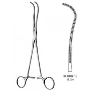 DeBakey Atraumatic Blood Vessel Clamp, 19cm