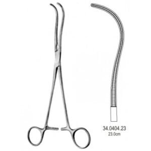 DeBakey Atraumatic Blood Vessel Clamp, 23cm