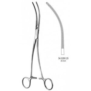 DeBakey Bahnson Aortic Aneurysm Clamp, 25cm