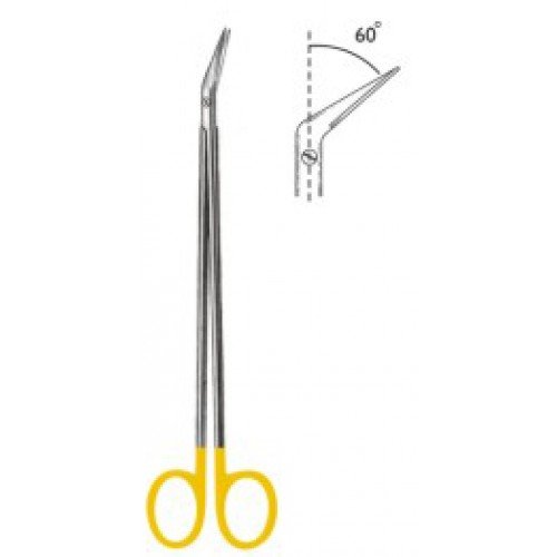 DeBakey POTTS-SMITH Vascular Scissors, 60 Degree, 18cm