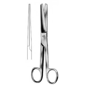 DOYEN Gynecological Scissors Straight 17.5cm