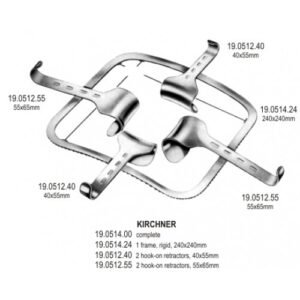 Frame only for Kirschner Square Retractor240x240mm