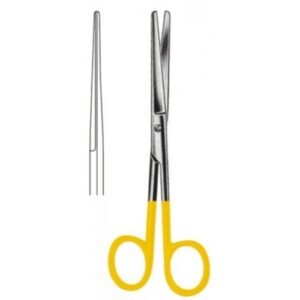 Grazil Operating Scissors, Blunt/Blunt, Straight, Tungsten Carbide, 13.0cm
