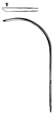 Guide Needle full Curved 18Fr. 15cm