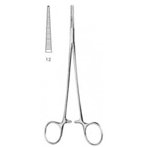 Halstead Mosquito Forceps Straight 1x2T 18cm