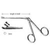 Hartmann Ear Forceps Cup Jaws 3mm 8.5cm