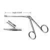 Hartmann Noyes Ear Polypus Forceps, 1x2 Teeth, 9cm