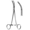 Heaney Hysterectomy Forceps 2x2T Curved 20cm