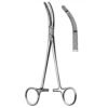 Heaney Hysterectomy Forceps Curved 2x2T, 19.5cm