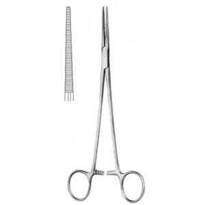 Heiss Hemostatic Forceps Straight 20cm